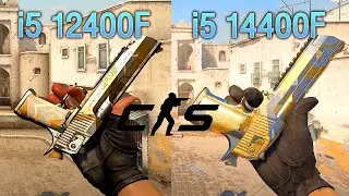CS2 - i5 12400F vs i5 14400F - RTX 4060 Ti - March 2025