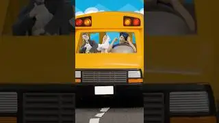 The Wheels on the Bus 🚌 Music Vlog For Kids 🧒 #nurseryrhymes #babysongs #nursery #abcd #songs