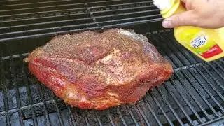 Easy Smoked Porkbutt