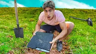 WE FIND A BURIED PLAYSTATION WITH THE METAL DETECTOR