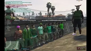 GTA 5 RP Война за граффити ГВ Фэмы в Downtown
