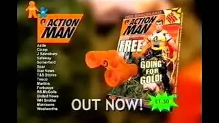 Action Man comic UK TV ad