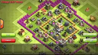 Clash of Clan | TH7 Best Village Base Defense Strategy, Anti Loot + Trophy Base.
