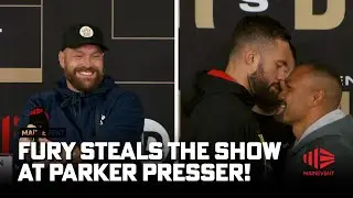 😂 Fury steals the show during Park v Django presser 🚨 | Tszyu vs Bommber | Mooney vs Bellchambers 👊