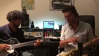 Clean Bandit - Rather Be (Ben Rodenburg & Wesley Nuis Cover) GUITAR & SAXOPHONE