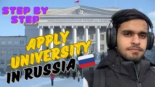 How To Apply Russian University 🇷🇺🥳