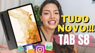 Primeiras configurações TAB S8| TRANFERI todos os dados do S6 lite