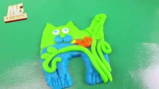 СЛЕПИЛИ КОТА, КАК ЖИВОЙ!  ТЕСТО ГРАФ ЖИРАФ