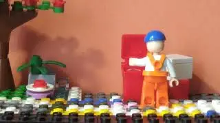 лего мусоровоз