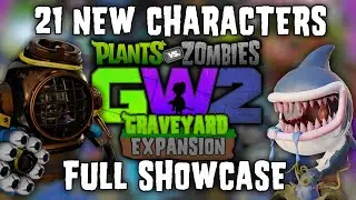 Showcasing All 21 New Characters in Graveyard Expansion - Garden Warfare 2 Mods
