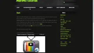 Website Vorstellung ManMsTutorial [HD]
