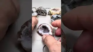 Mini Geodes- Plain Rocks with Secrets Inside!!