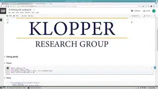 Statistics: How to use Plotly in a Google Colaboratory notebook