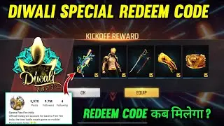 The Biggest Giveaway Season Is Here 🪔🔥 ! Redeem Code Kab Milega ! Ff Instagram Giveaway Redeem Code