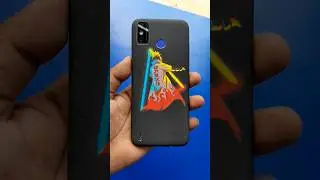 😱 Free Fire 3D Graphics Back Sticker Itel Mobile | ✅  #alammobiletech  #sticker 👍 #mobilesticker 🔥