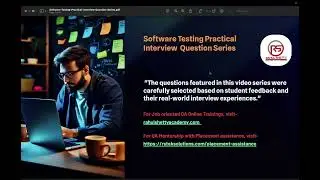 QA Practical Interviews  -4 ( operator to write conditional logic in one single line in Cypress)