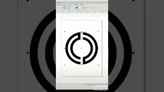 Logo lingkaran simpel coreldraw#belajarcoreldraw #tutorialcoreldraw