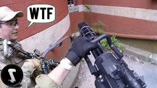 This High Speed MINIGUN Scares the SH*T out of Players (they didn't want to play with me anymore)