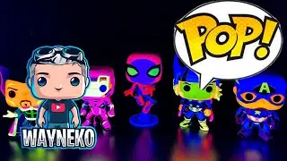 Target Funko Pop Hunt! Exlusive Marvel Black Light Funko Pops