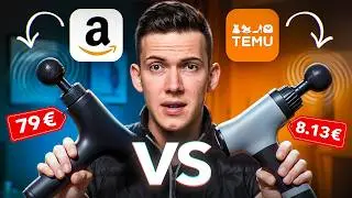 Hat Amazon eine Chance gegen Temu's Preise? Produktvergleich!