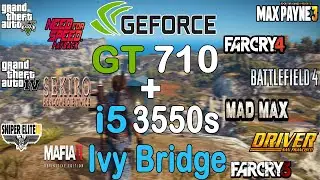 GT 710 + i5 3550s Gaming Test 2026 | 12 Games Benchmark 🔥