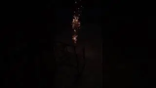 Lighting fireworks with a laser