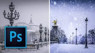 How to Create Snow in Photoshop CC