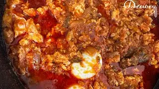 TASTY GHANA EGGS STEW WITH SARDINES & MACKEREL