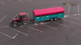 Обзор тракторного полуприцепа САТ ТПС6-01| МИРавтотехники