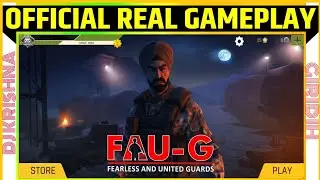 FAU-G | FAUG Real Gameplay with guns | faug trailer |