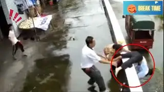 45 Luckiest People EVER Caught On CCTV Camera - Total Idiots At Work