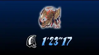 MHR Sunbreak - Flaming Espinas Greatsword Solo [1'23