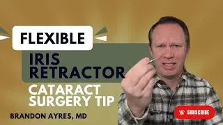 Flexible Iris Retractor- Cataract Tip