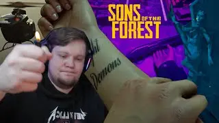 #1 Вангоу проходит SONS OF THE FOREST | нарезка стрима onego_uwu