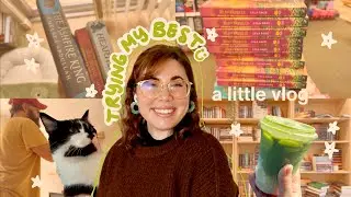 spend the week with me 🌼 new apartment, rereading, new routines, trying to feel normal