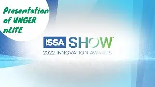 Presentation of UNGER nLITE at ISSA Show 2022 Innovation Awards