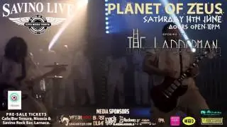 Planet of Zeus @ Savino Live  Saturday 14th June  2014 (Promo Video)
