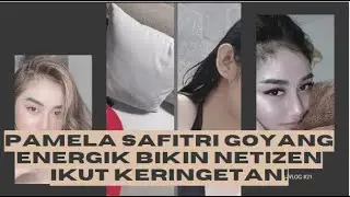 Hot  Pamela Safitri Goyang Energik Bakar Lemak, Bikin Netizen Ikut Keringetan!