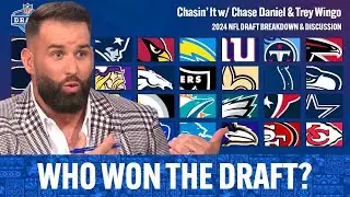 New Top 5 NFL Offenses, Reacting to Goodell's Comments, Who WON The Draft? Chasin' It