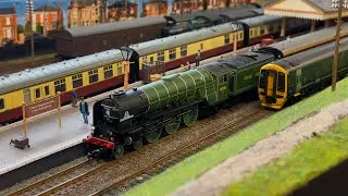 Steam engines at Malvern road railway