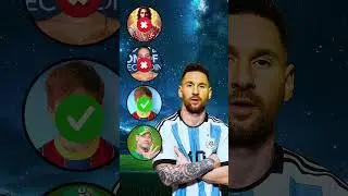 Messi👽 vs Mbappe🐢 vs Ronaldo🐐 vs Hasbulla😂