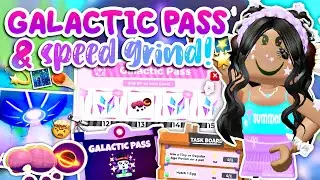 ADOPT ME GALACTIC PASS UPDATE!🛸👽|| SPEED GRIND NEW TASK BOARD! ✨🪐
