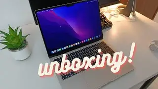 MY FIRST MAC!!! M2 MACBOOK AIR UNBOXING (STARLIGHT)