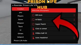 NEW *FE* Prison Life Script In Roblox! | ArceusX, Fluxus, Hydrogen, Delta