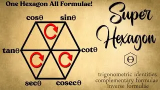 Super Hexagon To Learn All Trigonometry Formulae | Trigonometry Class 10