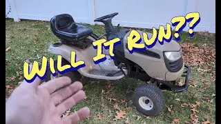 Will this Craftsman DLS 3500 lawn tractor run after years of being parked?