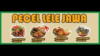KRITA UNTUK PEMULA - MEMBUAT BANER PECEL LELE | BANER SOSMED