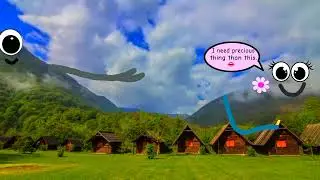 Loving Mountains Funny Doodle Animation 😘💖#funny #doodle #animation