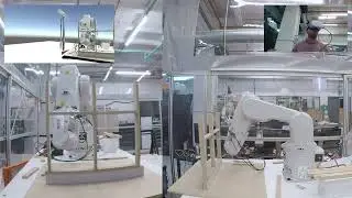 Timber Frame Retrofit | Teleoperated VR Controlled Robotic Arm