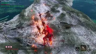 vs Jack pt5 (Whirlwind Purple Fume Great Raven Sabimaru) PvP Sekiro Online MOD